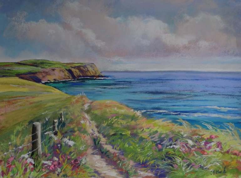 Yorkshire Coast painting – Jane Ward